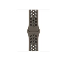 Apple Watch 41mm olivovošedo-černá / Nike sportovní řemínek
