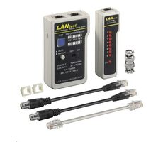 MicroConnect Kabelový tester RJ-11/12/45 CAT5/6 šedá