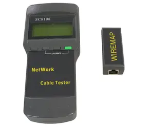 MicroConnect Kabelový tester s LCD šedá