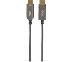 MicroConnect Premium Optic Fiber Kabel DisplayPort 1.4 (M) - HDMI 2.0 (M) 20m černá