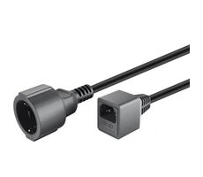 PremiumCord prodlužovací přívod 230V C14 / česká zásuvka / délka 1.5 m