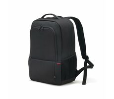 DICOTA Eco Backpack Plus BASE 13-15.6" černá / batoh s kapsou na notebook / 24 L / polyester+recyklovaný plast 