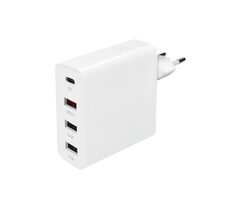 Solight Adaptér 3+1 / síťová nabíječka / 48W / QC3.0+PD / 3x USB-A / 1x USB-C