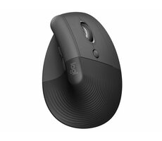 Logitech Lift (Business) černá / Ergonomická myš / USB přijímač + Bluetooth / pouze pro praváky