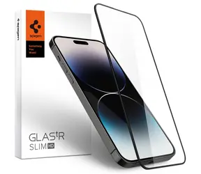 Spigen tR Slim HD ochranné sklo pro Apple iPhone 14 Pro černá