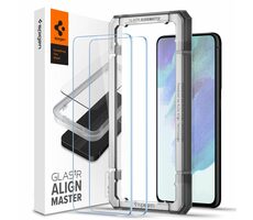 Spigen AlignMaster ochranné sklo pro Samsung Galaxy S21 FE 5G 2ks