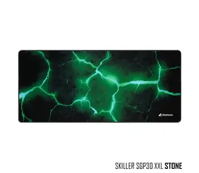 Sharkoon SKILLER SGP30 STONE černá / podložka pod myš / XXL velká / nekluzká 