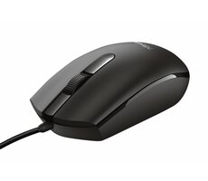 TRUST BASI černá / optická myš / drátová / 1200dpi / 3 tlačítka / USB