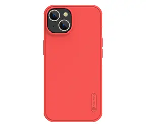 Nillkin Super Frosted PRO Zadní Kryt pro Apple iPhone 14 Plus červená (Without Logo Cutout)