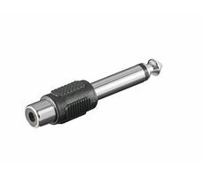 PremiumCord Adaptér 6.3mm Mono plug - 1xCINCH samec-samice