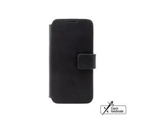 FIXED ProFit Kožené pouzdro typu kniha pro Samsung Galaxy M53 5G černá