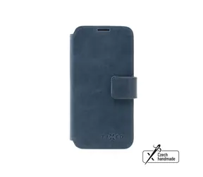 FIXED ProFit Kožené pouzdro typu kniha pro Samsung Galaxy M53 5G modrá