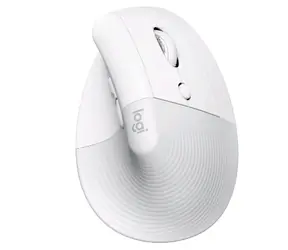 Logitech Lift for Mac bílá / Ergonomická myš / bezdrátová 2.4GHz / pouze pro praváky