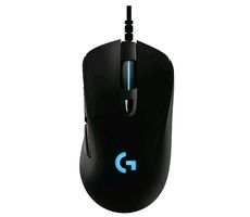 Logitech G403 Hero 16K / herní myš / 16000 DPI / USB-A / RGB Lightsync / závaží / kabel 2.1m