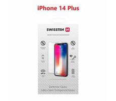 SWISSTEN Ochranné temperované sklo 2.5D pro Apple iPhone 14 PLUS