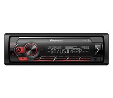 Pioneer MVH-S420BT černá / Autorádio / 1-DIN / 24 FM / BT / USB / bez CD