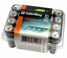 Colorway alkalická baterie AA 24ks / 1.5V / Plastový box