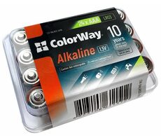 Colorway alkalická baterie AAA 24ks / 1.5V / Plastový box