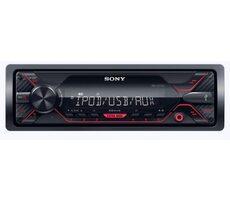 SONY DS-XA210U černo-červená / multimediální autorádio / 1DIN / AUX / USB / bez CD / RCA