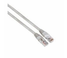 Hama 200913 síťový patch kabel Cat5e U|UTP 15 m šedá / nebalený 