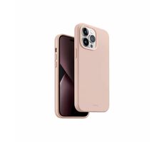 Uniq Hybrid Lino Hue Magclick Charging zadní kryt pro Apple iPhone 14 Pro - BLUSH (růžová)