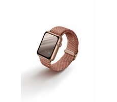 Uniq Aspen Braided řemínek pro Apple Watch 40 & 38mm - GRAPEFRUIT PINK (růžová)