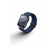 Uniq Aspen Braided řemínek pro Apple Watch 44 & 42mm - OXFORD BLUE (modrá)