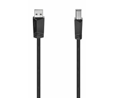 Hama 200602 propojovací kabel USB 2.0 A samec na USB-B samec 1.5m černá