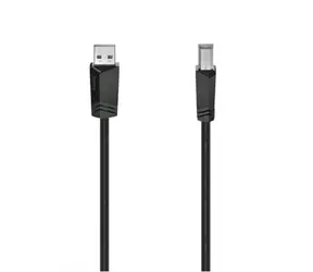 Hama 200603 propojovací kabel USB 2.0 A samec na USB-B samec 3m černá