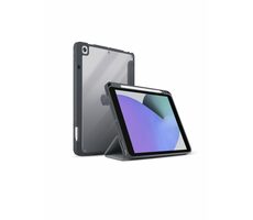 Uniq Moven Antimikrobiální pouzdro pro Apple iPad 10.2 - CHARCOAL (šedá)
