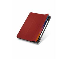 Uniq Transforma Rigor Antibakteriální ochranné pouzdro pro Apple iPad Air 10.9 (2020) - CORAL (červená)