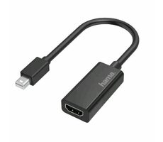 Hama 200332 redukce Mini DisplayPort samec na HDMI samice / 4K/UHD 