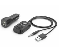 Hama 14167 Bluetooth handsfree sada do vozidla s aux-in černá /  USB napájení
