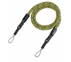 Hama 27213 Braid 120 černo-žlutá / popruh na fotoaparát / 120 cm