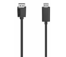 Hama 200712 kabel DisplayPort na HDMI UHD/4K 1.5 m černá