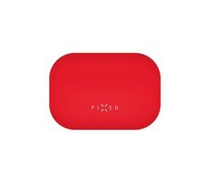 FIXED Ultratenké silikonové pouzdro Silky pro Apple AirPods Pro 2 červená