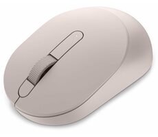 DELL MS3320W růžová / Bezdrátová optická myš / 1600dpi / 3 tlačítka / 2.4GHz / Bluetooth / 1x AA baterie