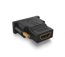 Icy Box IB-AC552 černá /  DVI-D adaptér na HDMI 4K černá 
