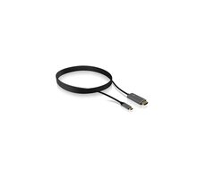 Icy Box IB-CB020-C kabel HDMI na USB-C 4K 1.8m černo-stříbrná