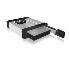 Icy Box IB-158SSK-B černá / Externí box pro 3.5" HDD / SATA III / Hot-Swap