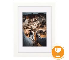 Hama BELLA rámeček dřevěný 29.7x42 cm (formát A3) arktická bílá