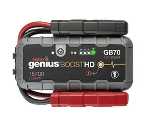 NOCO GB70 Boost - startovací zdroj / integrovaná baterie / 2000 A / 12 V / USB