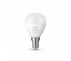 Philips Hue LED žárovka E14 5.7W teplá bílá / chytrá LED žárovka / 470 lm / 2700 K / stmívatelná