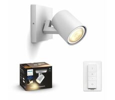 Philips Hue WA Runner bodové LED svítidlo GU10 5W bílá / 350lm / 2200-6500K / IP20 / ovladač
