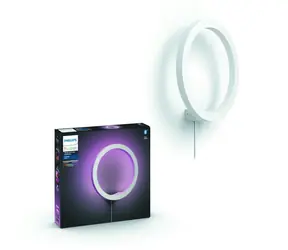 Philips Hue WACA Sana nástěnné LED svítidlo 1x20W bílá / 1400lm / 2000-6500K / RGB / IP20