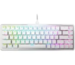 ROCCAT Vulcan II Mini bílá / Mechanická herní klávesnice / RGB LED podsvícení / USB / 1.8 m / US
