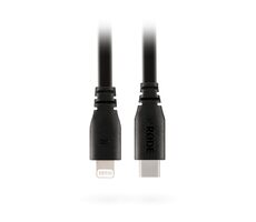RODE SC19 kabel USB-C na Lightning 1.5m černá / pro připojení USB-C mikrofonů / 1x USB-C (M) / 1x Lightning (M)