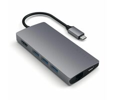 Satechi USB-C multimédia adaptér / HDMI / LAN / MicroSD / PD 60 W