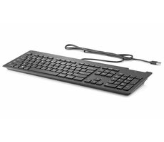 HP SmardCard Slim (CZ) černá / drátová klávesnice / USB