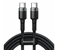Baseus CATKLF-ALG1 kabel USB-C 2m černá / 100W / 20V / 5A 
